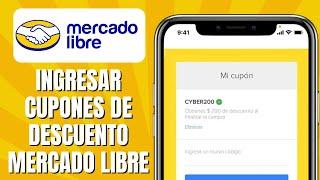 Cómo USAR Cupón De Descuento En MERCADO LIBRE | Ingresar Cupones De Descuento Mercado Libre