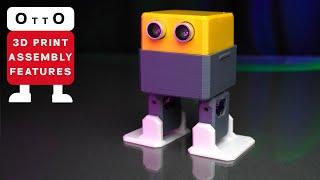 Meet The Adorable Dancing Robot 3D Printed OTTO | How To Make Otto Robot #3dprinting