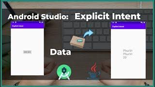 How to Make a Button Open a New Activity - Explicit Intent - Android Studio Tutorial