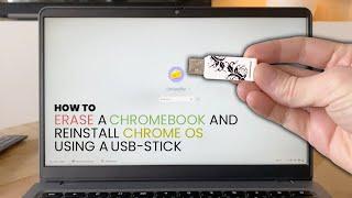 Reinstall Chrome OS on a Chromebook using a USB-stick