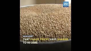 Flour Price Hits Record High Of Rs 2,500 Per 20kg In Karachi | Developing | Dawn News English