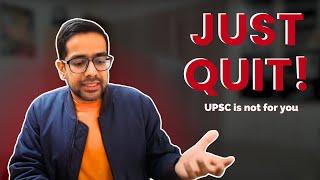 You're WASTING Your Chance to clear UPSC