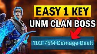 EASY 1 KEY UNM CLAN BOSS!!