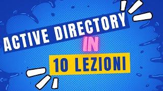 Microsoft Active Directory course in 10 lesson