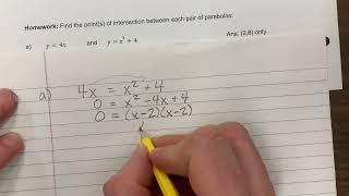 Where do y=4x and y=x^2-4 intersect (Linear-Quadratic System)