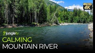 Calming Mountain River