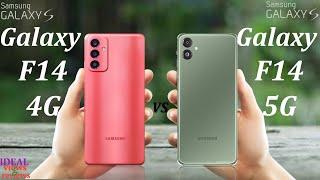 Samsung Galaxy F14 4G vs Samsung Galaxy F14 5G