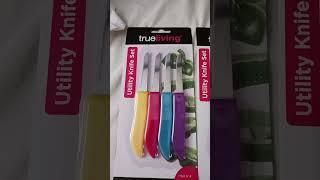 1 utility kitchen knife set for long term testing and 1 for prepping