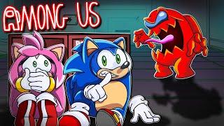  HIDE FOR YOUR LIFE!! - Sonic & Amy AMONG US with FANS!