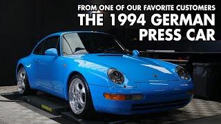 How We Detail a 1994 Porsche 993 German Press Car Back to New: Dry Ice & Laser Cleaning + More!