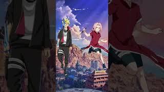 Who is Strongest? Boruto vs Sakura  #naruto #boruto #ninja #sakura #shinobi #striker #shorts