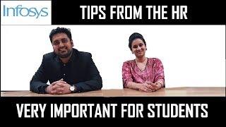 INFOSYS | TIPS FOR GETTING HIRED | USE SUBTITLES