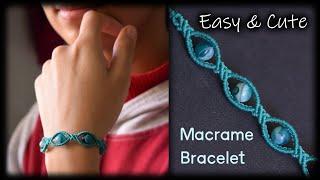 Macrame Tutorial | Easy and Fast Macrame Bracelet Tutorial for Beginners | DIY