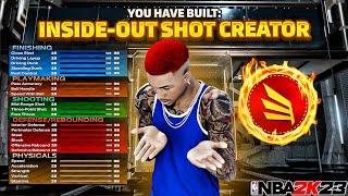 *NEW* Inside-Out Shot Creator BUILD in NBA 2K23 NEXT & CURRENT GEN