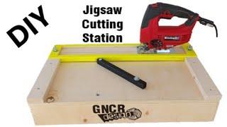 Jigsaw Cutting Station - DIY - Homemade - Dekupaj Testere Kesim Tezgahı