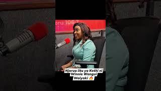 Njorua iitu ya Kothi umuthi ni Winnie Wangui Waiyaki 