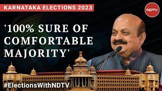 Karnataka Exit Polls | "No Hung House, BJP Will Get Absolute Majority": Karnataka Chief Minister