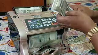 Fake note detector & Money counting machine Telugu / Andhra Pradesh & Telangana (Ph. no. 9346834411)