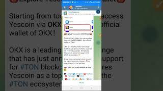 Yescoin update with OKx crypto exchange   #yescoin