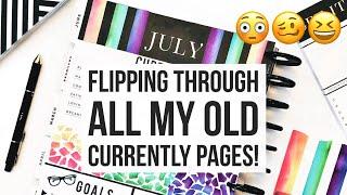 Flipping Through ALL my Happy Planner Currently Pages from 2018 to 2024! Watch my Style Change!