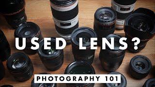 10 Things to Check For When Buying Used Camera Lenses