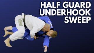 Half Guard Ankle Hook Sweep | Jiu Jitsu Brotherhood