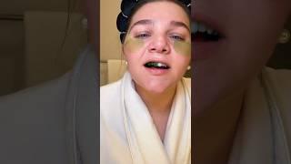 It’s always so scary*blooper skincare routine ￼