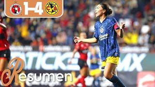 TIJUANA 1-4 AMÉRICA J3 | TRES de KIANA y GOLEADA AZULCREMA