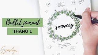 PLAN WITH ME JANUARY | Bullet journal tháng 1 Sunhuyn