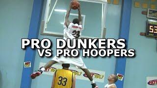 5v5 Pro Dunkers (TFB) vs College & Pros 