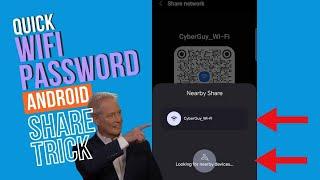 How to quickly and easily share your WiFi password on Android | Kurt the CyberGuy