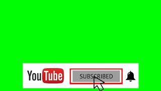 Free Green YouTube Subscribe Button (Tombol Subcribe Youtobe)