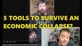 5 Must-Have Tools to Survive the Economic Collapse‼️