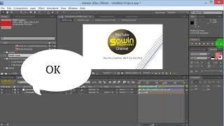 #Tutorial Youtube Channel Intro After Effect Template