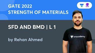 Strength of materials   L:1 | SFD AND BMD  | Planet GATE | CIVIL ENGINEERING