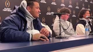 Penn State players press conference following the 38-10 win over SMU