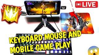 GG mouse pro keyboard and mouse in mobile gameplay Live free fire