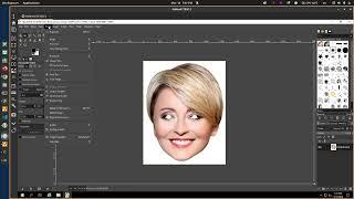 Gimp how to cut / paste / resize image to fit image on letter format paper