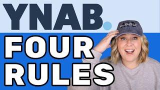 USE YNAB'S 4 RULES TO GET OUT OF DEBT AND SAVE MORE MONEY | YNAB tutorial for beginners