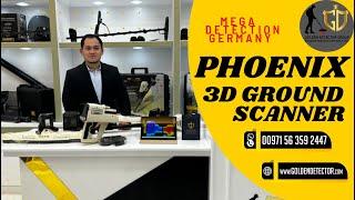 best ground scanner with 3 search system | PHOENIX 3D GROUND SCANNER | Mega Detection Germany