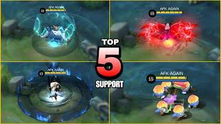 TOP 5 BEST SUPPORT FOR SEASON 33 ~ MOBILE LEGENDS