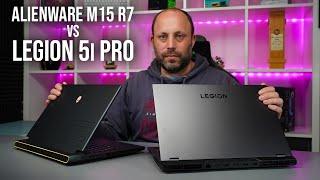 Alienware M15 R7 vs Legion 5i Pro - Mid Range Gaming Battle!