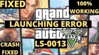 GTA V Not Launching FIXED | Gta 5 LS-0013 Epic Games Launcher FIX |Launching Error Fixed |