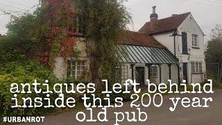 time capsule 200 year old pub in west sussex ABANDONED PLACES UK