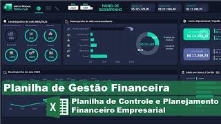 Planilha Gestão Financeira Excel