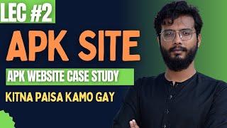 APK website case study | Traffic, Earning, and easy keywords [Lec#2]