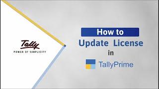 How to Update TallyPrime License | TallyHelp