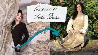 Tudor Dress Part 1: Making a 16th-Century Tudor Kirtle using a Pattern from The Tudor Tailor