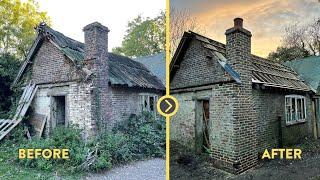 100 Year Old Derelict Chimney Restoration - Rake Out & Repoint