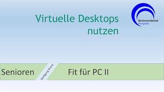 Virtuelle Desktops nutzen